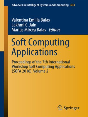 cover image of Soft Computing Applications